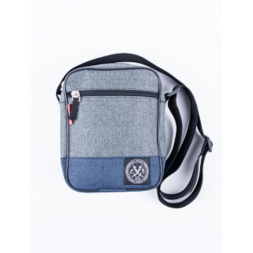 Сумка месенджер Grey/ Navy