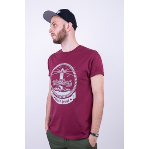 Футболка Big Shark Pharos Bordo