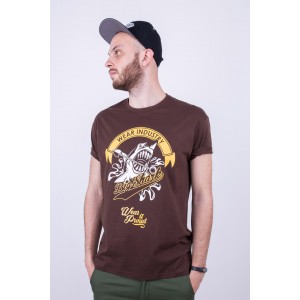 Футболка Big Shark Wear Industry Brown