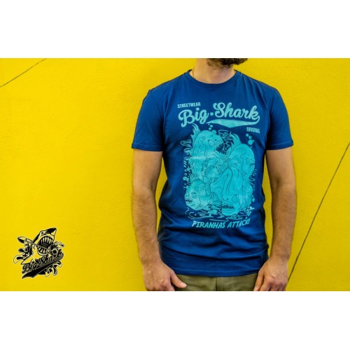 Футболка Piranhas Attack (Aqua) 