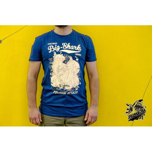 Футболка Piranhas Attack (Beige) 