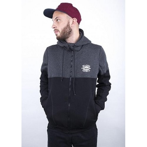 Худі утеплений Big Shark Original Dark Grey/ Black