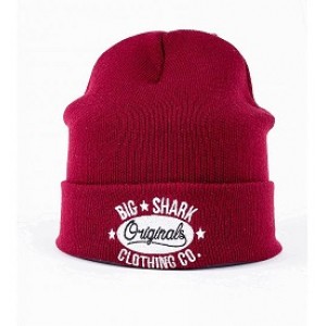 Шапка Big Shark Bordo