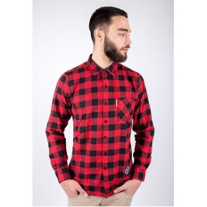 Сорочка Big Shark - Hardcore, Red/Black Сорочка Big Shark - Hardcore, Red/Black