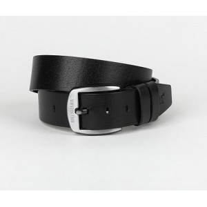 Ремінь Big Shark - Leather, Black