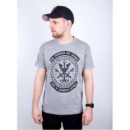 Футболка Big Shark Swords Grey