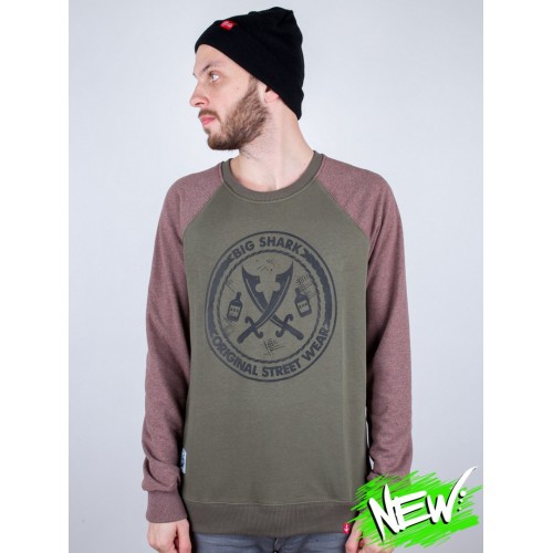 Світшот Big Shark Swords Original Brown Khaki