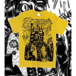 Футболка Big Shark "Save Nature" yellow