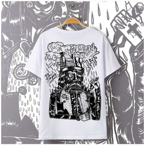Футболка Big Shark "Save Nature" white
