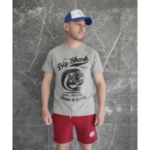 Футболка Big Shark " Cornuta" Grey Футболка Big Shark " Cornuta" Grey